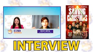 Adele B interviews Ricardo Ortiz about Saving Christmas [upl. by Prescott]