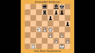 Jose Raul Capablanca vs Alexander Alekhine  World Championship Match 1927 [upl. by Felecia]