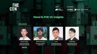 Panel Discussion FHE VC Insights FHECon at Token2049 Singapore [upl. by Berstine322]