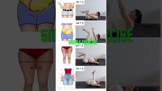 Exercises  simple exercises to reduce full body fat  at home trendingshorts viralshort exercise [upl. by Atig]