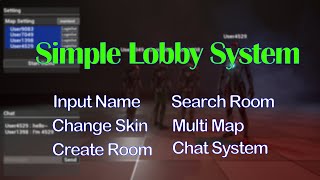 Simple Lobby System [upl. by Wallack]