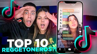 TIK TOK TOP 10 ARTISTAS DEL GENERO REACCION CON MI NOVIA [upl. by Miarfe484]