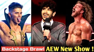 Sammy Guevara amp Malakai Black Backstage Brawl Report😳 AEW New Show Shockwave  AEW ALL OUT Troll [upl. by Acir]