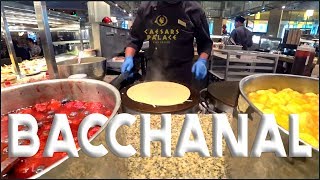 Bacchanal Buffet Caesars Palace Las Vegas [upl. by Quinta]