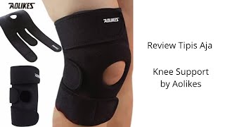 Review Knee Support Aolikes [upl. by Rachael]