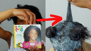 HOW TO APPLY TEXTURIZER AT HOME STEP BY STEP JUST FOR ME TEXTURE SOFTENER [upl. by Leonie420]