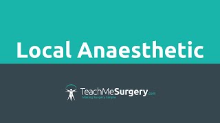 Surgical Skills  Infiltration of Local Anaesthetic [upl. by Lucchesi]