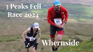 Three Peaks Race supported by Inov8 2024 Whernside Summit [upl. by Tadio]