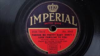 Frank Novak and his orchestra  Pardon me pretty baby [upl. by Nitsyrc737]