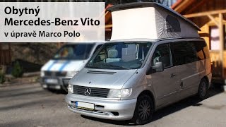 🚌 Obytný MercedesBenz Marco Polo Vito  jak to v něm vypadá EXKURZE [upl. by Neurath971]