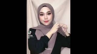 Tutorial pashmina plisket menutup dada [upl. by Rivers]