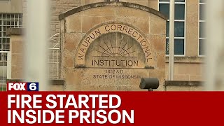 Waupun prison lockdown Inmates protest conditions video shared  FOX6 News Milwaukee [upl. by Sid]