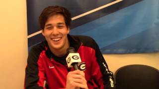 Jay Litherland Georgia after day three finals [upl. by Xella279]