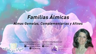 FAMILIAS ALMICAS ALMAS AFINES GEMELAS COMPLEMENTARIAS Y GEMELAS [upl. by Eimirej]