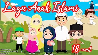 Lagu Anak Islami  sholawat badar aku mau ke Mekkah 5 rukun Islam Allahul kaafi nama nama nabi [upl. by Nerol271]