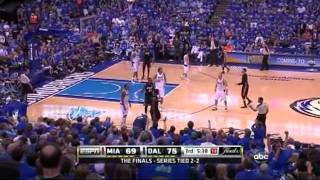 JJ Barea Game 5 2nd half vs Miami Heat 2011 NBA FINALS [upl. by Niraa]