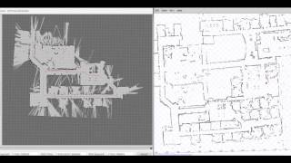 Simultaneous Localization and Mapping SLAM in ROS using LAGO [upl. by Minetta]