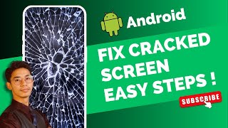 How to Fix a Cracked Phone Screen Android [upl. by Linoel905]