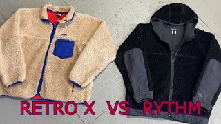 Vintage Patagonia Deep Pile Retro X Fleece VS The Rythm Deep Pile Hooded Fleece [upl. by Chan]