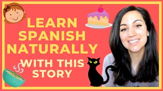 EASY SPANISH STORY CARMENS LENTILS  SPANISH LESSON FOR BEGINNERS [upl. by Naitsyrk]