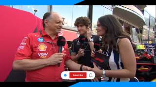 Fred Vasseurs PostRace Interview on winning the Monaco Grand Prix with a double podium [upl. by Ahsirkal]