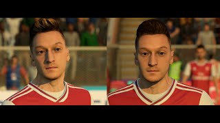 Mesut ÖzilFace Mod With Download linkMesut ÖzilFifa20Arsenal FCBR7 [upl. by Garrott]