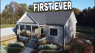 FIRST EVER “HEARTLAND 4 XL” CUSTOM MODULAR HOME  FULL TOUR WALKTHROUGH [upl. by Samohtnhoj]