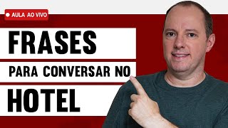 Frases para conversar no hotel  Aula de italiano [upl. by Brewster]