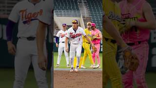 Clemson vs Bananan Ball Trick Play Competition TheGloveMagician chaseachuff baseball bananaball [upl. by Eusebio]