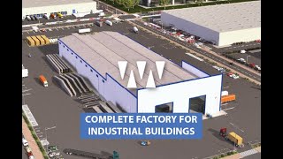 COMPLETE FACTORY FOR INDUSTRIAL BUILDINGS [upl. by Meares]