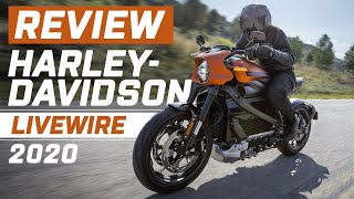 HarleyDavidson LiveWire 2020 Review  UK Road Test  Visordowncom [upl. by Luwana240]