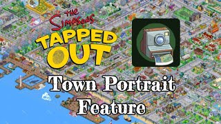 TSTO Town Portrait Feature Walkthrough [upl. by Nikal165]