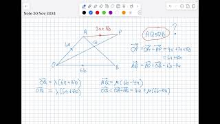 GCSE Vector geometry [upl. by Ttennaej]