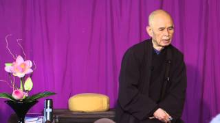 Dharma talk by Thich Nhat Hanh Summer Retreat Plum Village French  20140728 [upl. by Anitnuahs]