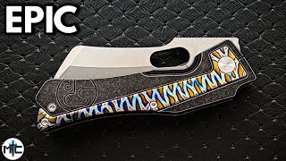 Serge Panchenko Production Trisect Folding Knife  Overview and Review [upl. by Admama704]