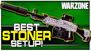 Best Stoner 63 Setup in Warzone Attachment Breakdown [upl. by Zellner]