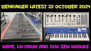 Latest Behringer News 22 October 2024 [upl. by Haily]