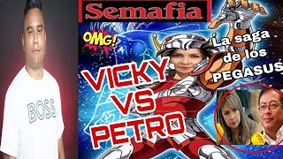 VICKY VS PETRO La eterna pelea entre derecha e izquierda ¿hasta cuando [upl. by Einnos696]