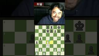 Amazing Brilliant MOVE ‼️🔥 chess brilliantmove hikaru lichess chesscom hikaruchess chessgame [upl. by Jovia]