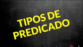 📌 Tipos de predicado nominal verbal e verbonominal Prof Alda [upl. by Naruq]