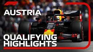 2019 Austrian Grand Prix Qualifying Highlights [upl. by Ahsenot]