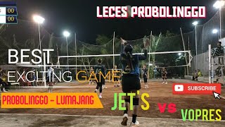 JETS VS VOPRES laga eksebisi 19 Oktober 2024 di Leces PROBOLINGGO [upl. by Nary583]