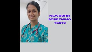 NEWBORN SCREENING TESTS [upl. by Ulani]