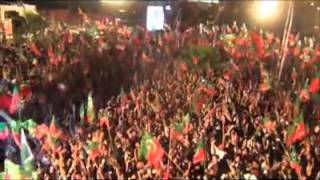 The moment Imran Khan appeared on the video screen in DChowk Unmatchable Love [upl. by Ellienad621]