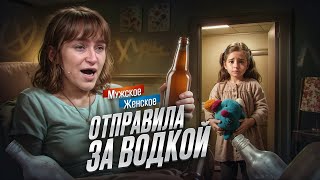 ДОЧКА НА ШОССЕ МАМА ПОДШОФЕ  МУЖСКОЕ ЖЕНСКОЕ [upl. by Nonnahs609]