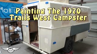 1970 Trails West Campster Update  Vintage Fiberglass Trailer [upl. by Ventre]