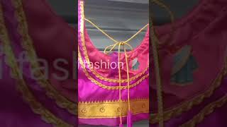 Simpleblousedesign  lacework  paithani saree with blouse [upl. by Dnaletak]