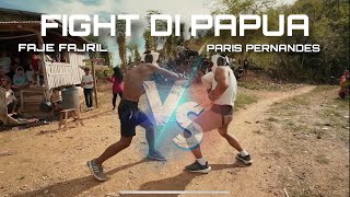 PAPUAA PARIS PERNANDES VS FAJE FAZRIL BAKU PUKUL HARU UNTUK COMBAT SPORTS DI INDONESIA [upl. by Sibie]