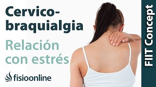 Cervicobraquialgia derecha y su relación con la crispación y el estrés [upl. by Etteoj]