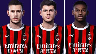 MILAN  PES 21  Elenco Atualizado  20242025 [upl. by Eamaj]